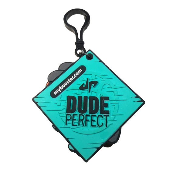 Basketball Panda Back Pack Buddy Dude Perfect Turquoise Black Rubber - Picture 2 of 4